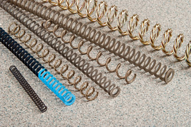 Connecticut Spring & Stamping - Springs made from different shaped wire and stranded wire